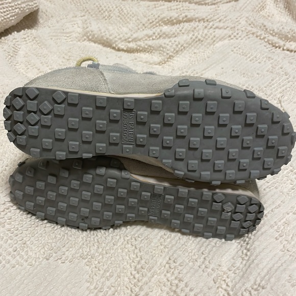 NIKE Sakami Sneaker Boot Light Blue Yellow Side Lace Up Boot 5.5 Youth Shoe - Picture 3 of 11